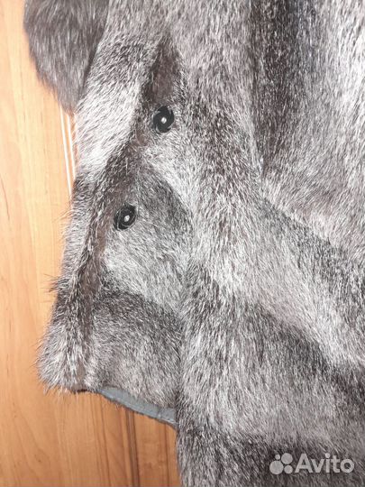 Шуба натуральная нутриевая