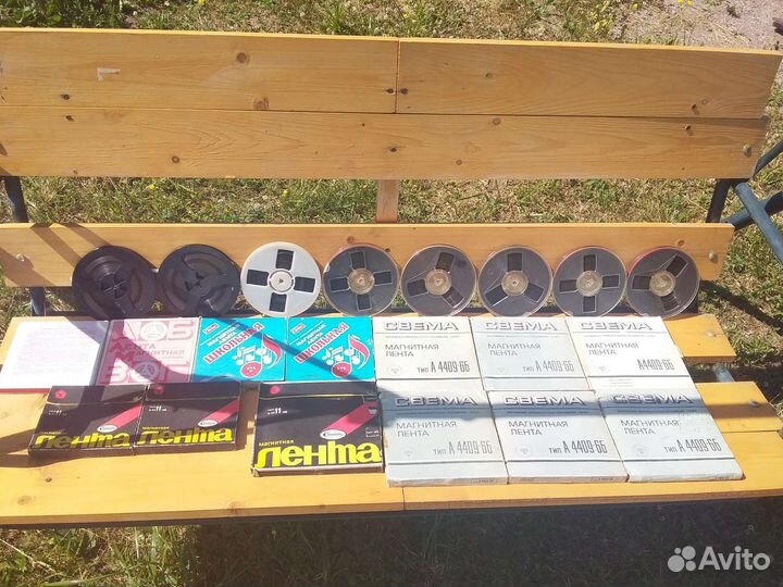 Лента магнитная СССР с записью 1984-1987