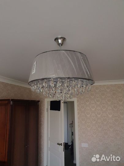 Подвесная люстра Eurosvet хрусталь Strotskis