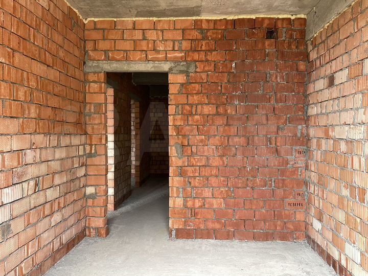 2-к. квартира, 54,3 м², 1/4 эт.