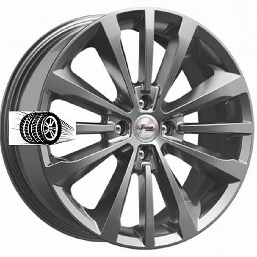 Литые диски iFree 7×R17 4×100