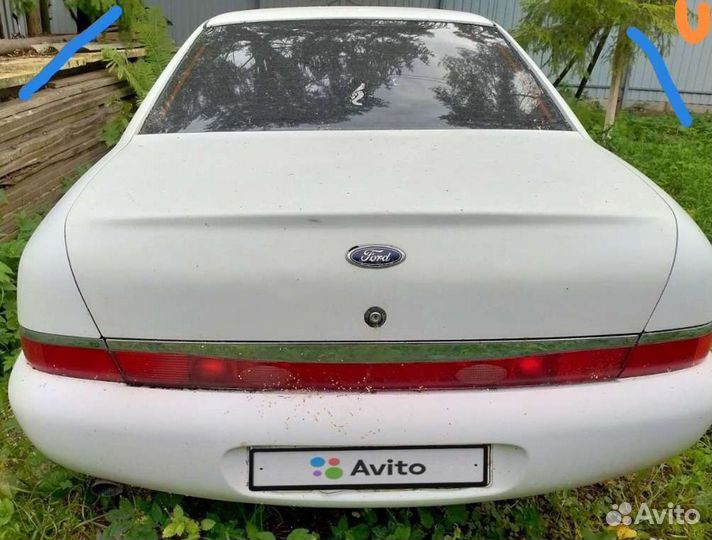 Форд скорпио 2 крышка багажника с фонарём