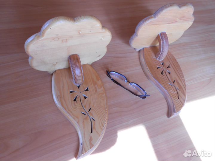 Полка деревянная