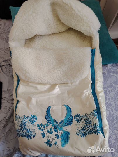 Конверт на выписку зима