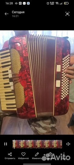 Аккордеон 3/4 weltmeister