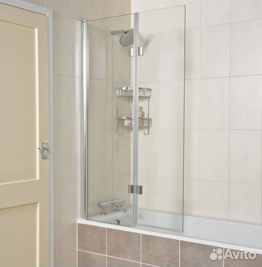 Стеклянная шторка для ванны