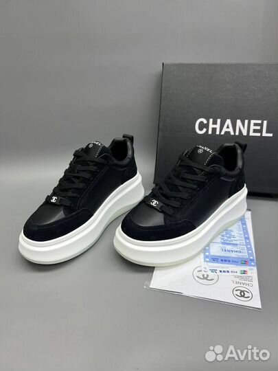 Кеды Chanel На Платформе Размеры 36-40