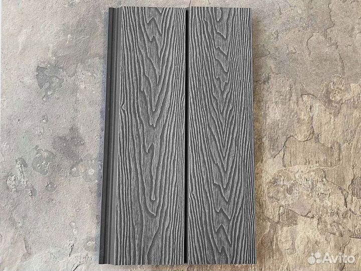 Фасадная панель EasyDecking Серый 156х21х3010