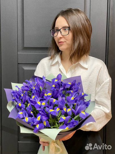 Букет цветов из Ирисов