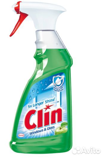 Средство для мытья окон, стекол и зеркал 500 мл