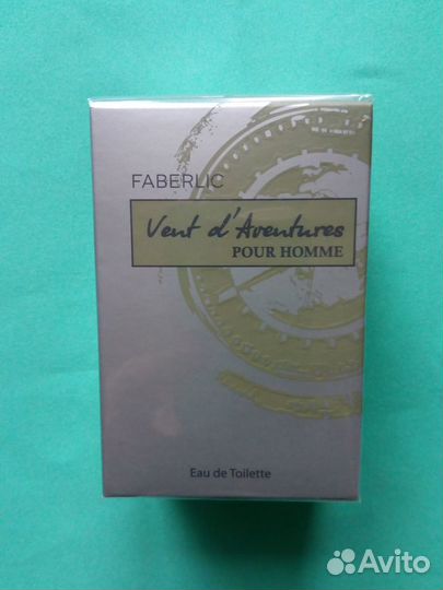 Мужс туалетная вода Vent d'Aventures 35мл Faberlic