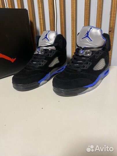 Nike air jordan 5 racer blue 44