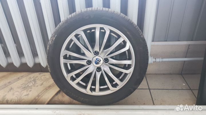 Диски R15 K&K + Шины Pirelli 185/55/15