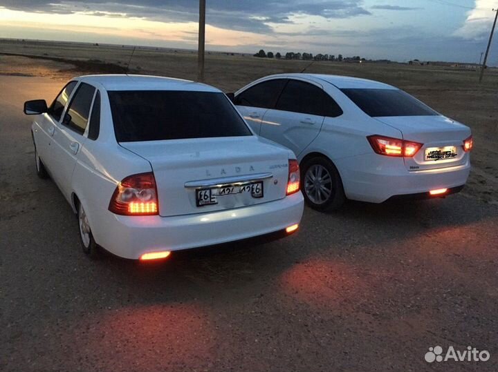 Катафоты Led заднего бампера Ваз (Приора 21704)