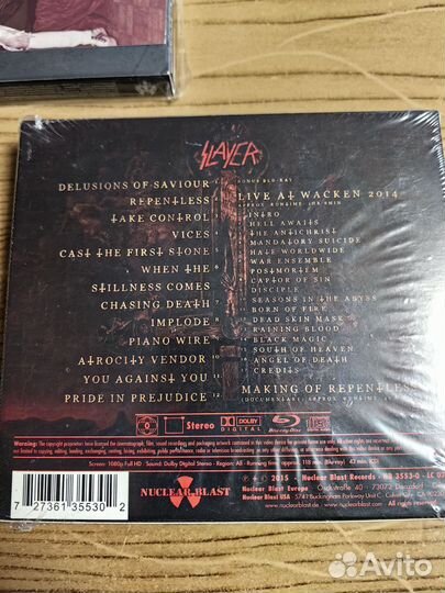 Диджипаки Thrash metal, новые в упаковке