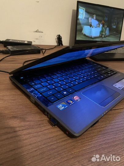 Ноутбук Acer I3 350M 4Гб озу SSD 120Гб