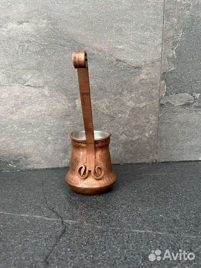 Турка для кофе медная