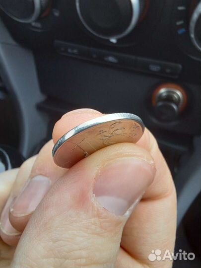 1 рубль брак заводской