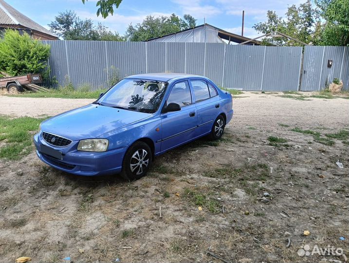 Hyundai Accent 1.5 МТ, 2004, 220 000 км