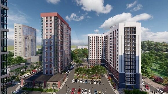 2-к. квартира, 68,7 м², 14/21 эт.