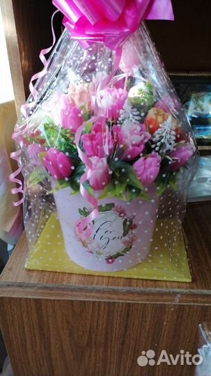 Букет из мыла на подарок