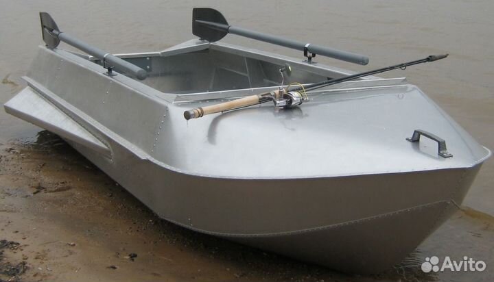 Лодка Романтика-Н 3 м., дюралевая,с булями,новая