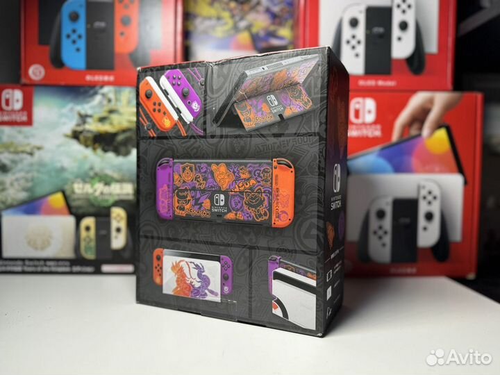 Nintendo Switch Oled Pokémon Scarlet Edition