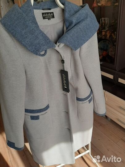 Пальто женское демисезонное 54 56