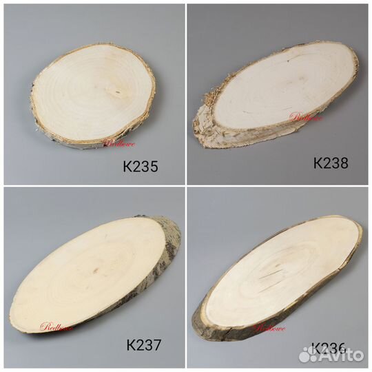 Новогодний декор спил-подставка для декора
