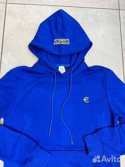 Худи Vetements Europe эксклюзив