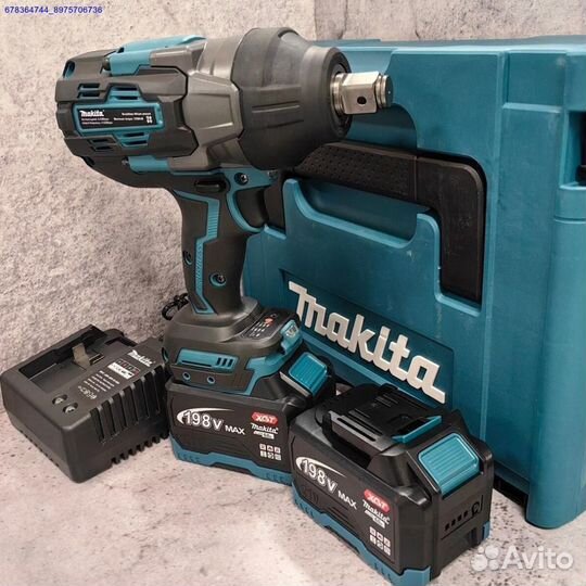 Гайковерт аккумуляторный грузовой makita 2100 Нм