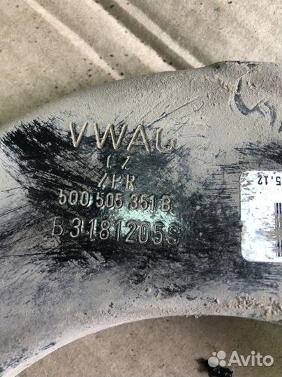 Рычаг задней подвески Skoda Octavia A5