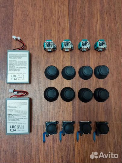 Комплектующие для геймпадов xboxone, ps4, nintendo