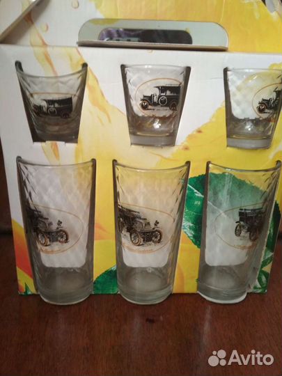 Посуда из стекла разная