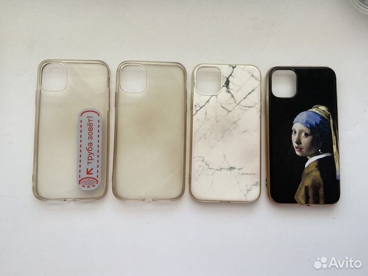 Чехлы для iPhone 11 (4 шт)