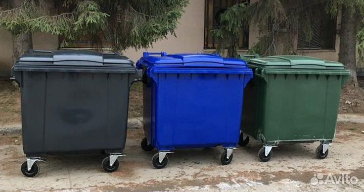 Контейнер для мусора и рсо 1100 л