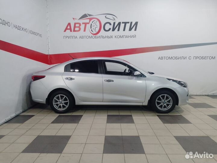 Kia Rio 1.6 МТ, 2018, 80 000 км