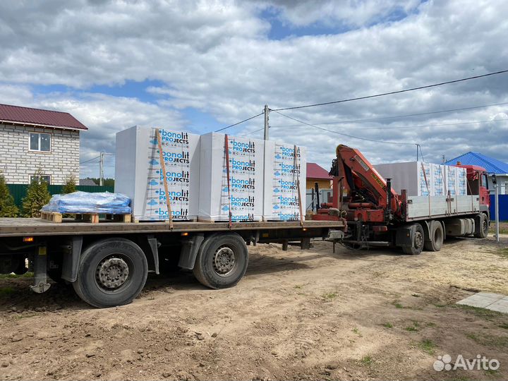 Блоки Бонолит д400