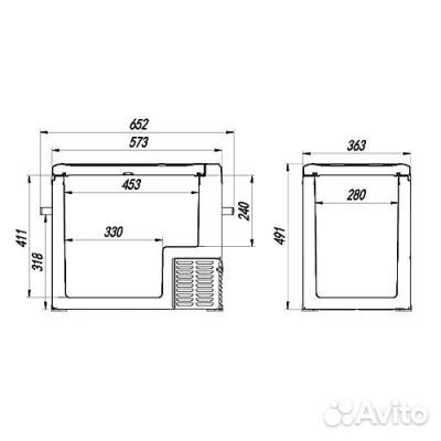 Автохолодильник Alpicool C50