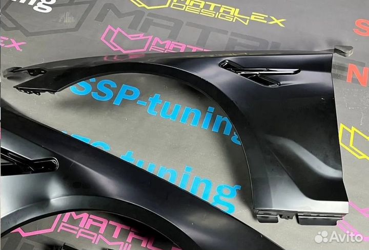 Крылья BMW G20, стиль BMW M3 G80