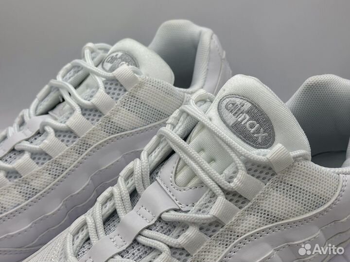 Кроссовки Nike Air Max 95 All White Белые