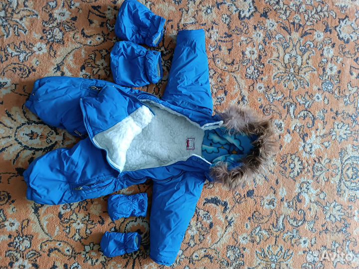 Комбинезон весна осень для мальчика 92