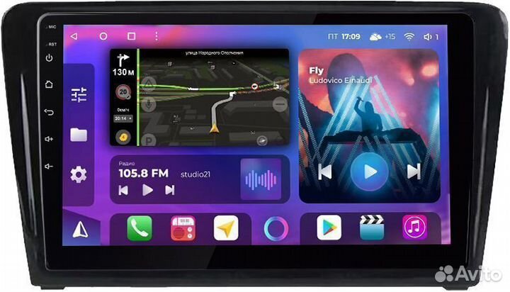 Магнитола андроид Skoda Octavia A7 FarCar 2/32