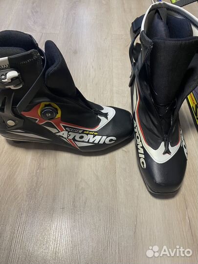 Лыжи беговые salomon eqvipe 8 skate с ботинками