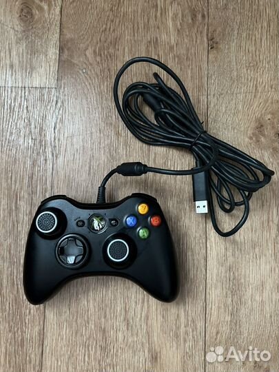 Геймпад xbox 360 проводной