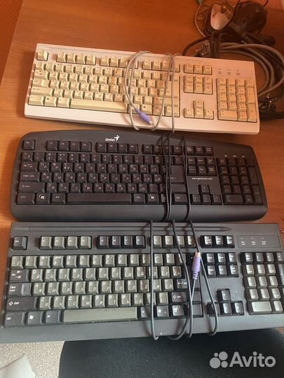 Клавиатура в ассортимете новые и бу