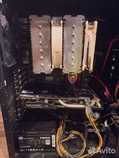 Игровой компьютер с монитором бу