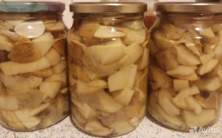 Маринованные грибы (белые, ассорти, опята)