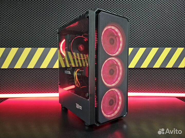 Игровой пк Ryzen 5 3600/RX 6600 8GB/16GB/SSD