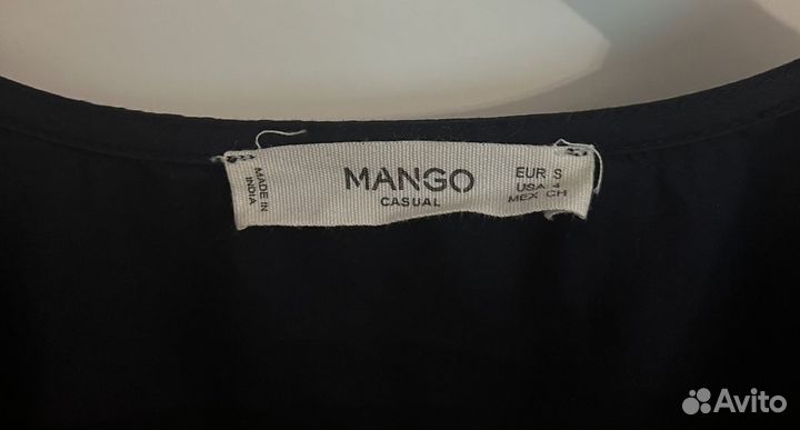 Платье Mango летнее хлопок S